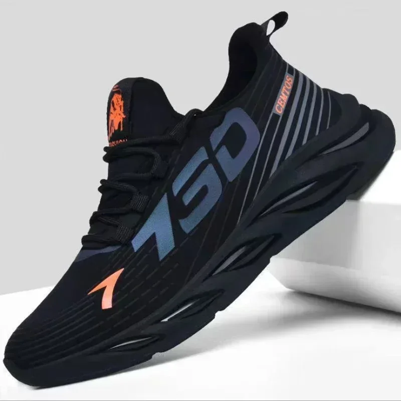 Running Gear Shoes - New Summer Mens Breathable Mesh Running