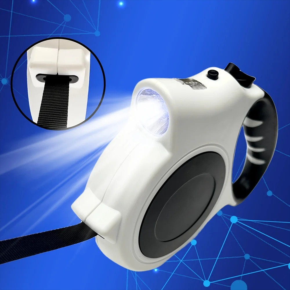 Running Gear Dog - 1Pcs Illuminated Retractable Dog Leash -