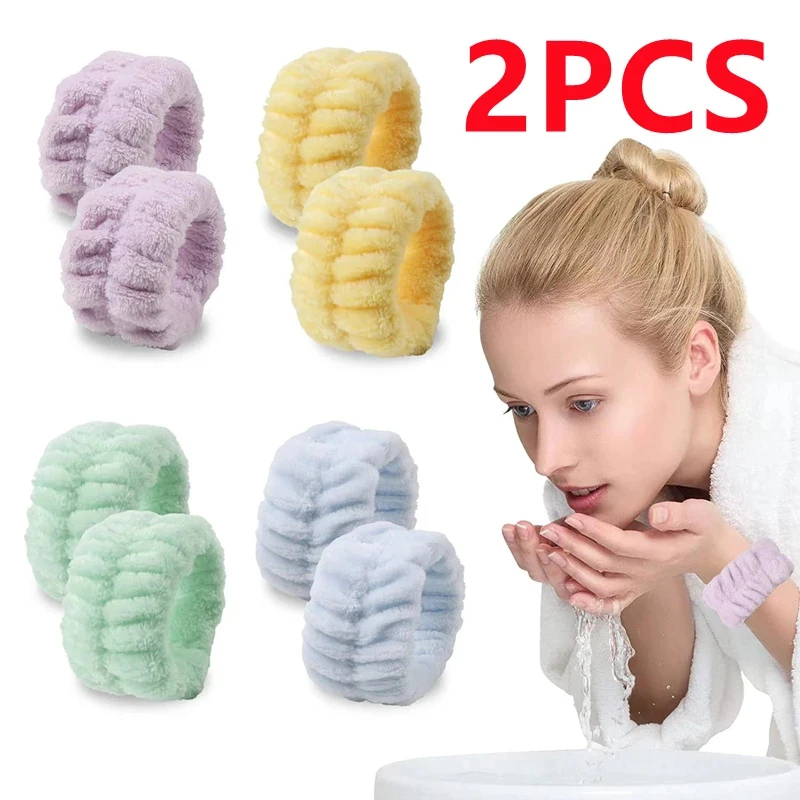 Sweat Band Wrist - 2/4/6PCS Reusable Wrist Washband Soft Towel