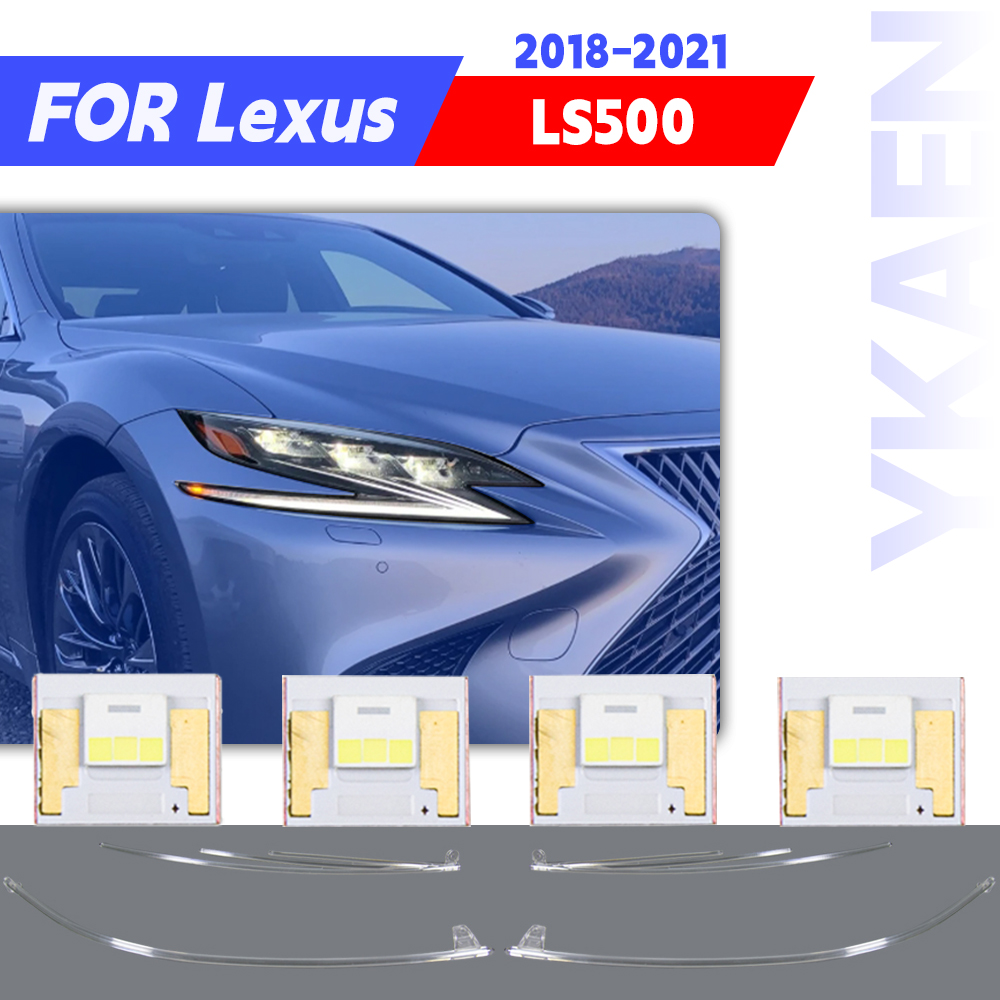 Running Headlamp Led - For Lexus LS500 LS500h 2018-2021 White