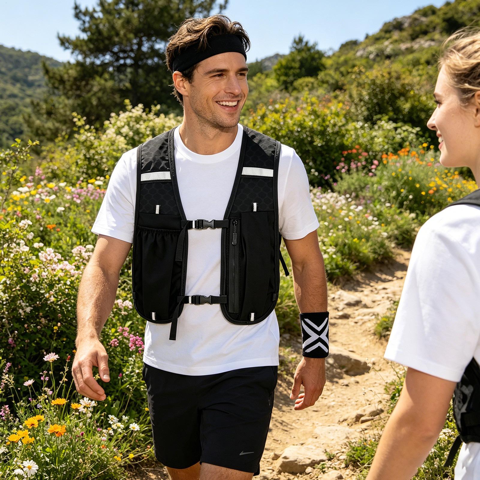 Running Gear Hydration - Running Safety Vest Sports Hydration Gear