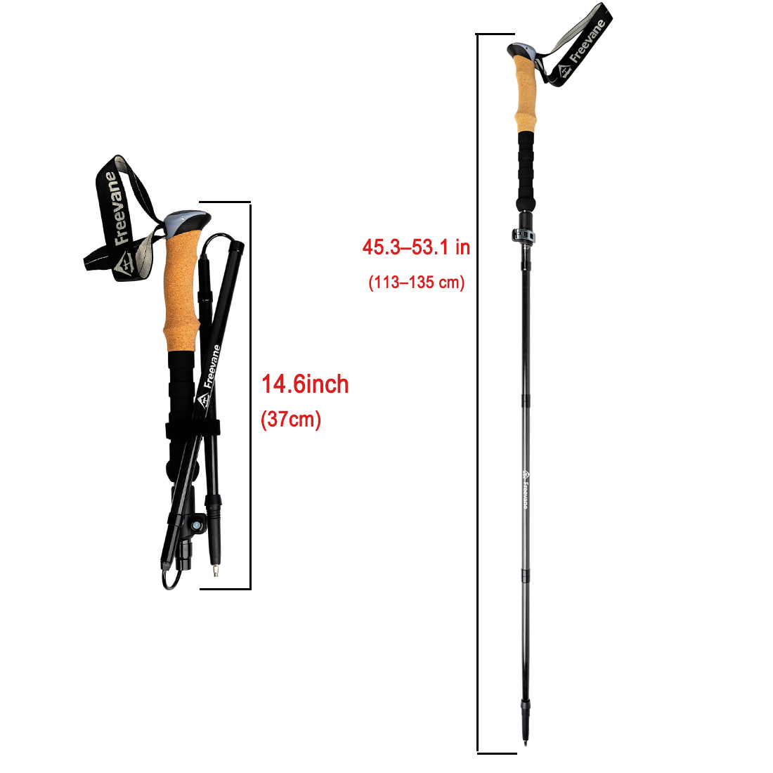 Carbon Ultralight Trekking Pol - огляд і ціна Trekking Pole Carbon