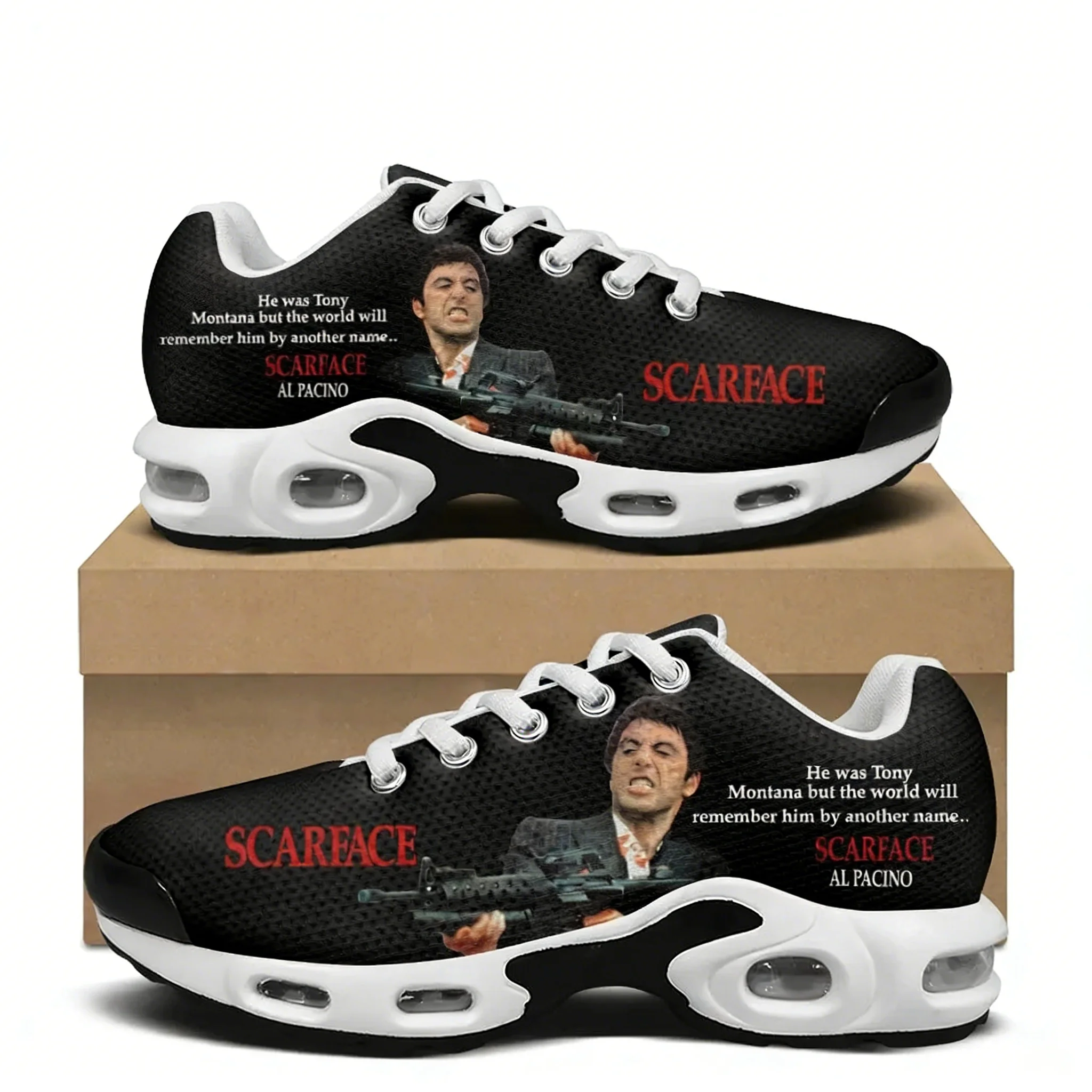 Scarface Air Cushion Sneakers  - огляд і ціна Running Gear Shoes