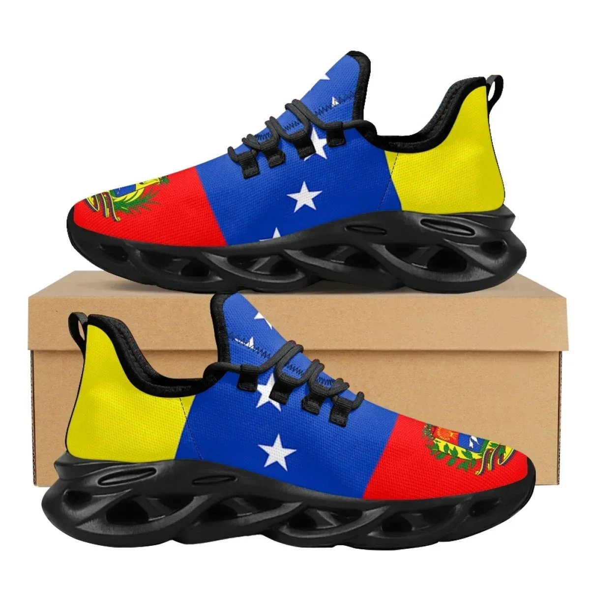 Venezuela Flag Sneakers for Wo - огляд і ціна Running Gear Shoes