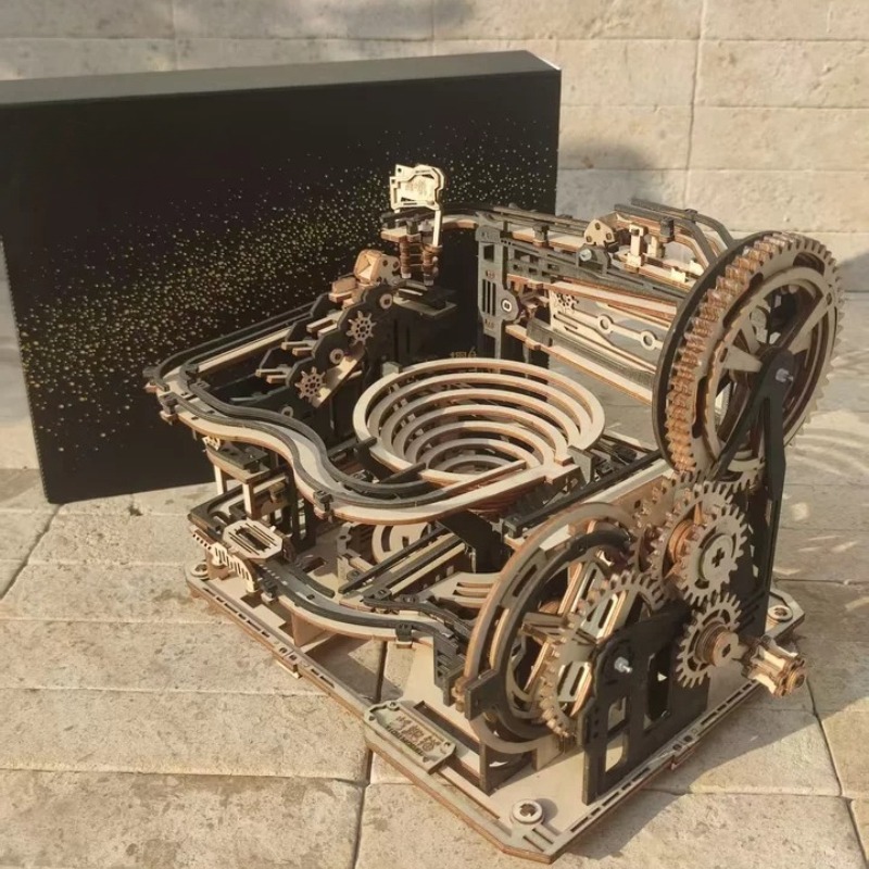 3D Wooden Ball Run Gears Sets  - огляд і ціна Running Gear Track