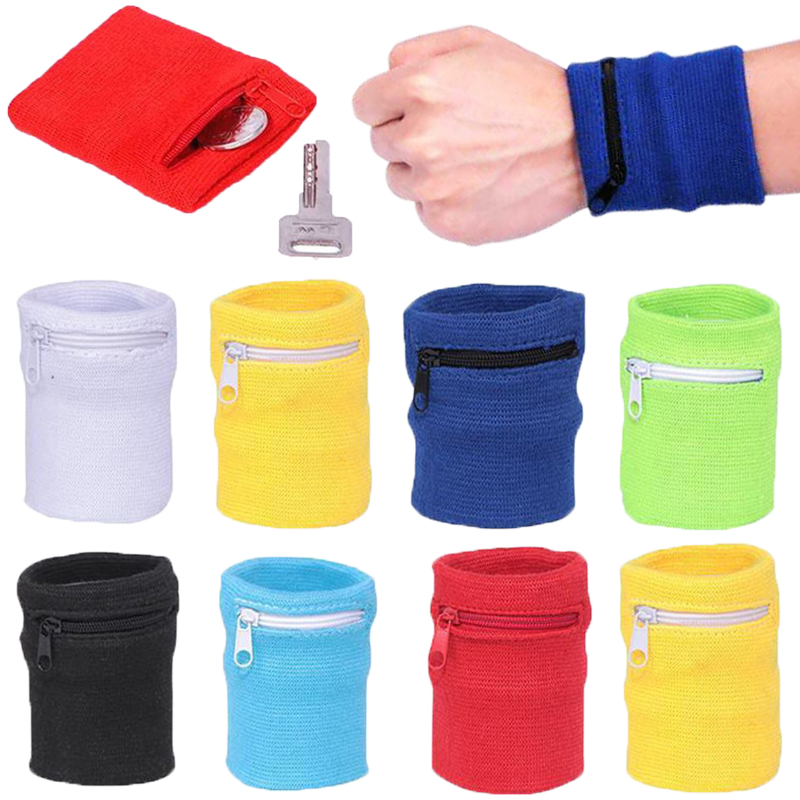 Sports Wristband With Zipper P - огляд і ціна Sweat Band Wrist