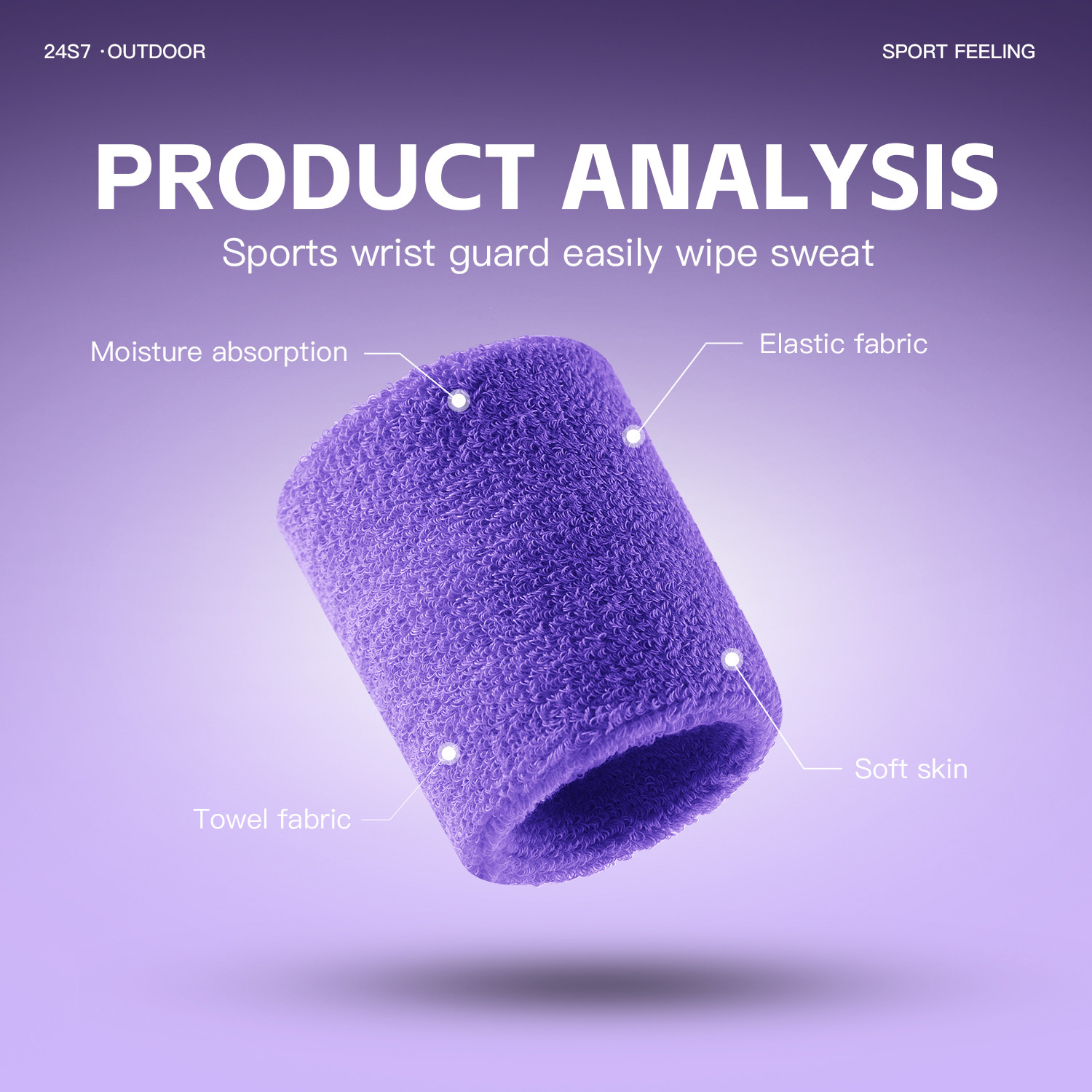 Towel Sports Wrist bands Tenni - огляд і ціна Sweat Band Wrist