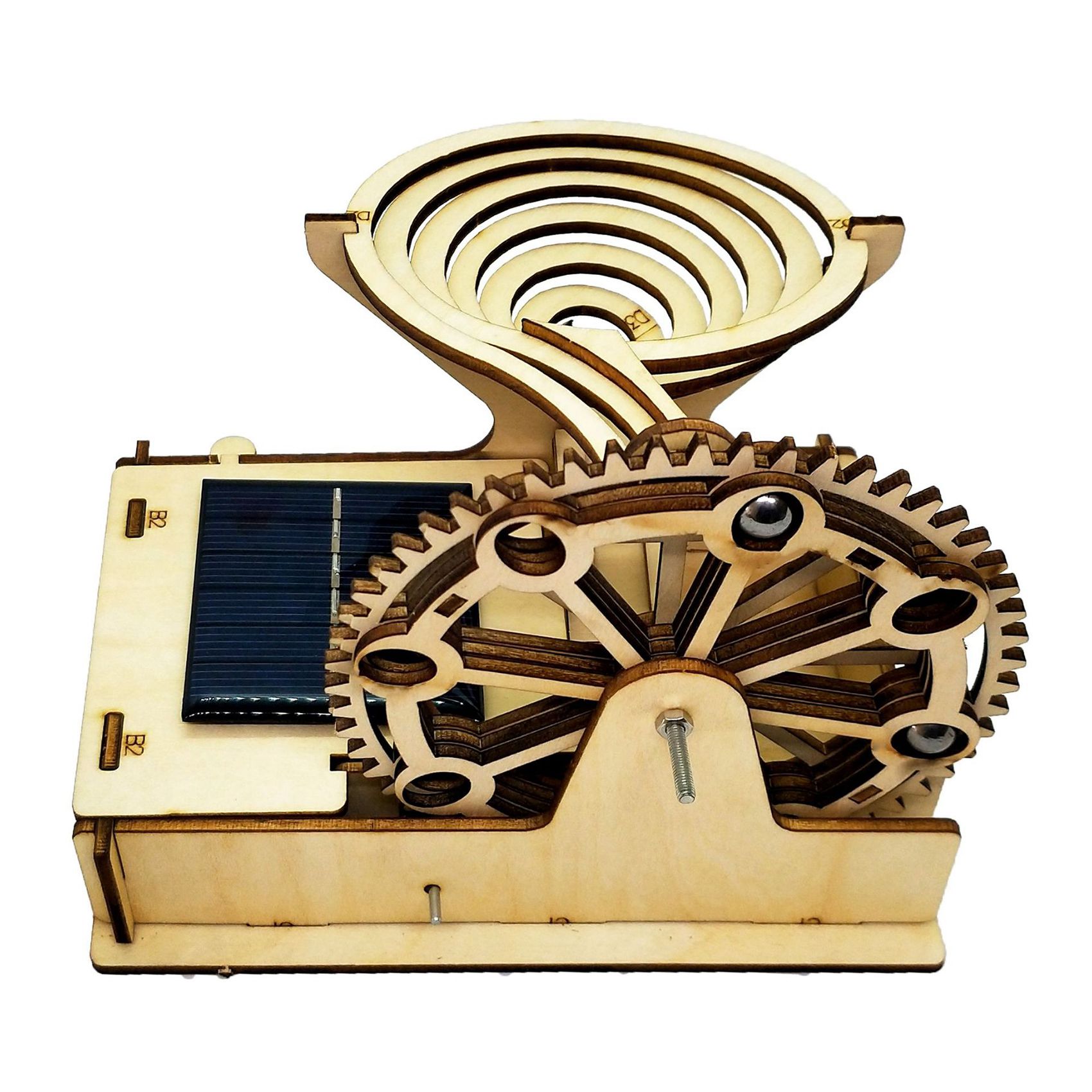 3D Wooden Marble Run Track Sol - огляд і ціна Running Gear Track
