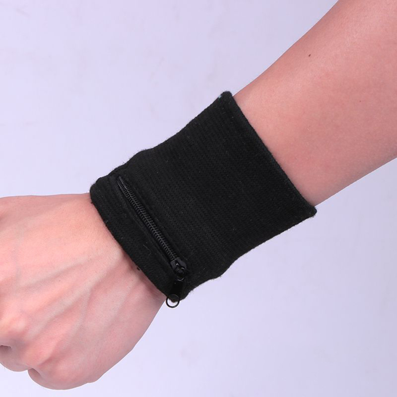 Sports Wristband With Zipper P - огляд і ціна Sweat Band Wrist