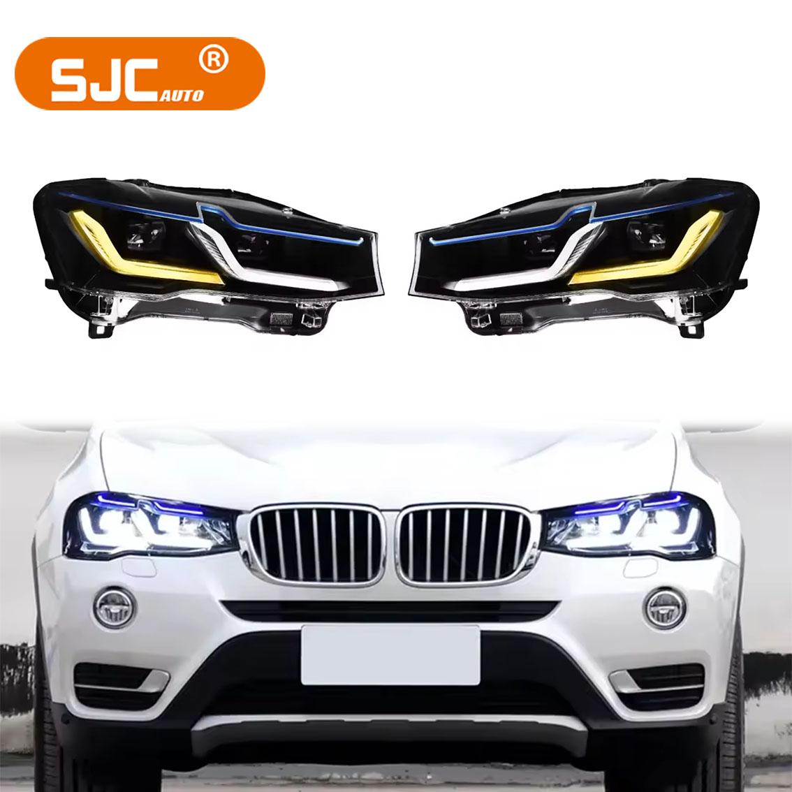 Auto Car Head Lights For BMW F - огляд і ціна Running Headlamp Led