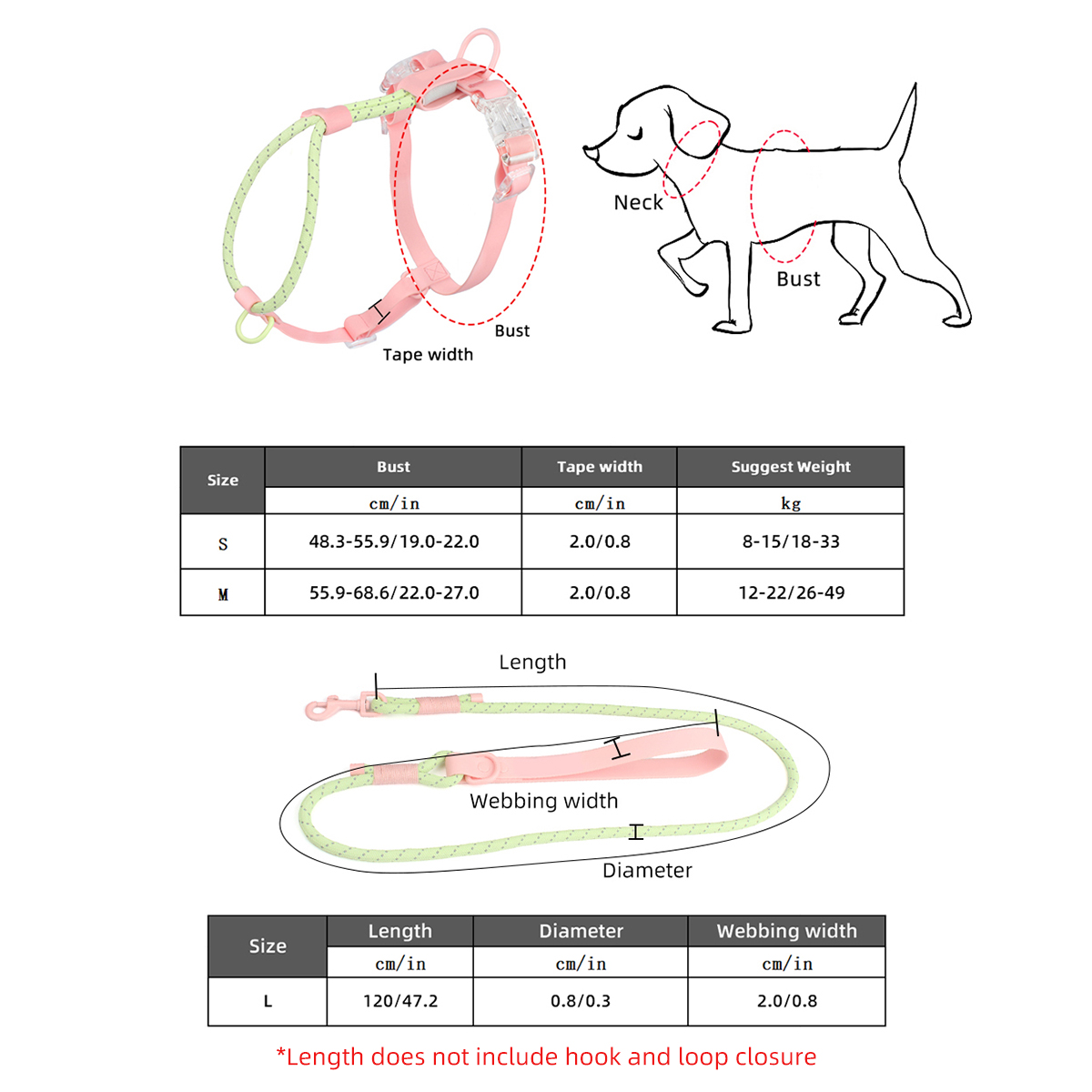 Small And Medium Dogs Harness  - огляд і ціна Running Gear Dog