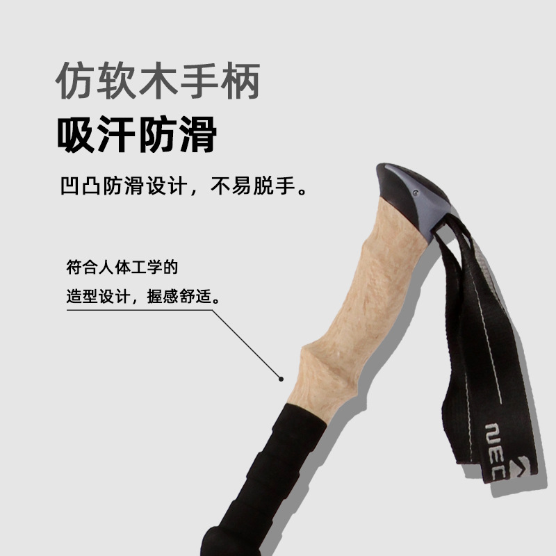 Carbon Fiber 5 Section Ultrali - огляд і ціна Trekking Pole Carbon