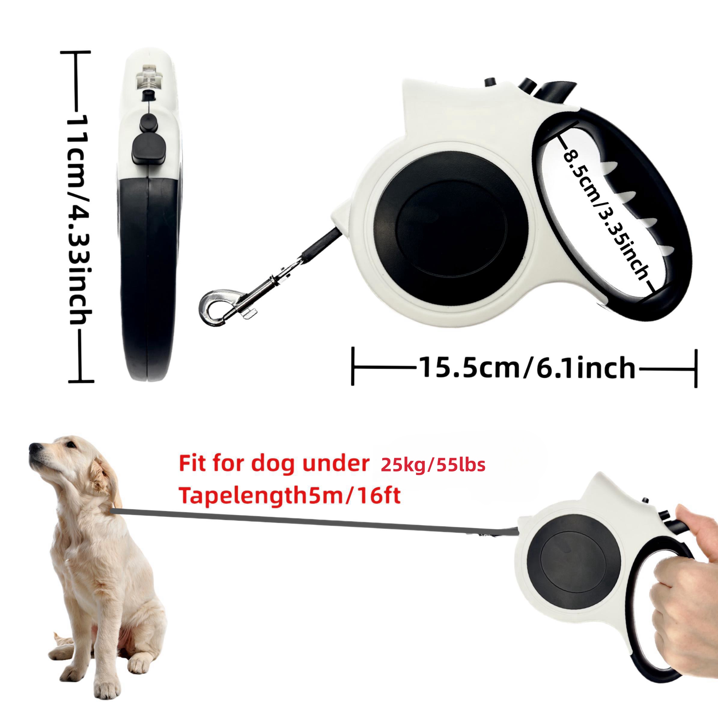 1pc Illuminated Retractable Do - огляд і ціна Running Gear Dog