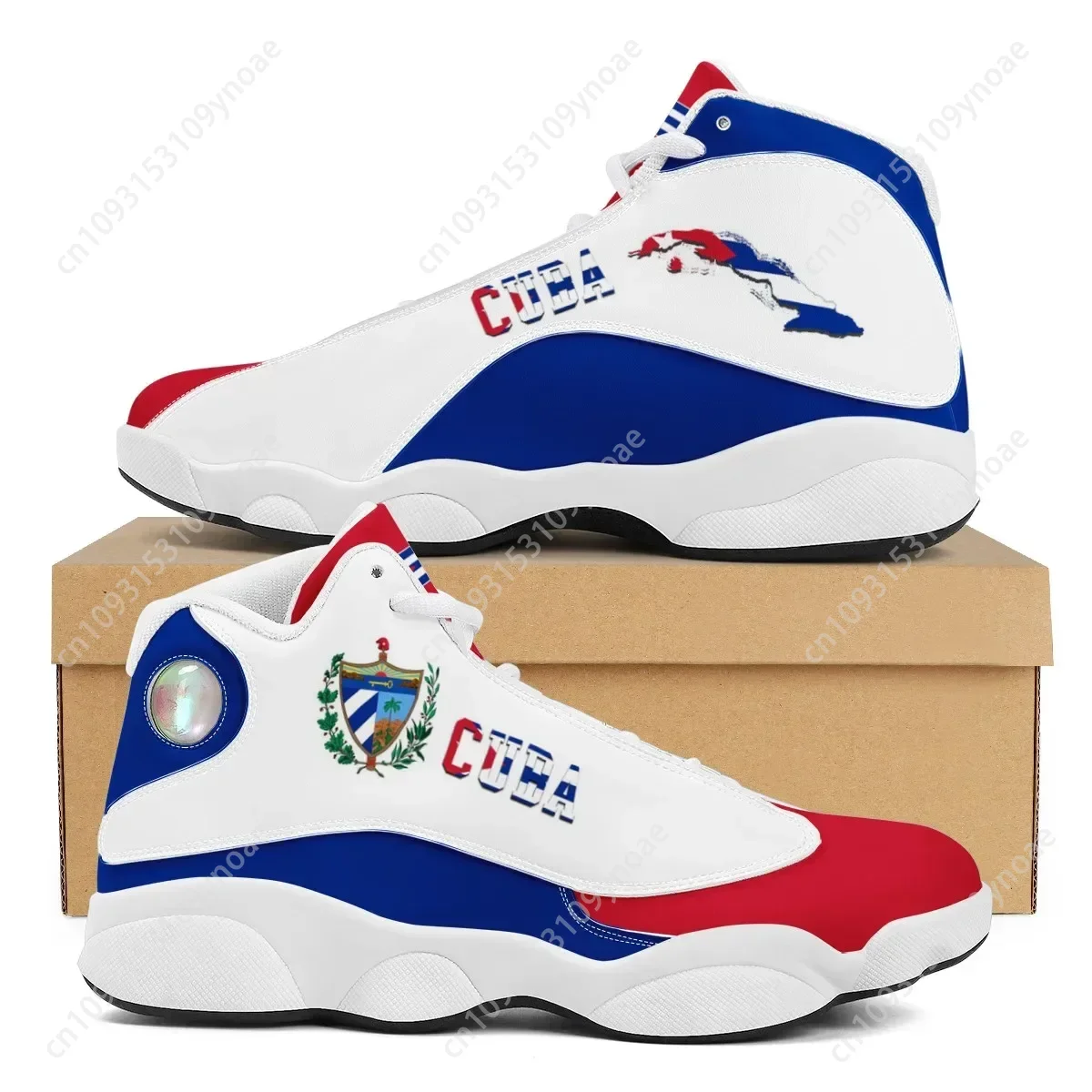 CUBA Flag Print Cool Men Baske - огляд і ціна Running Gear Shoes