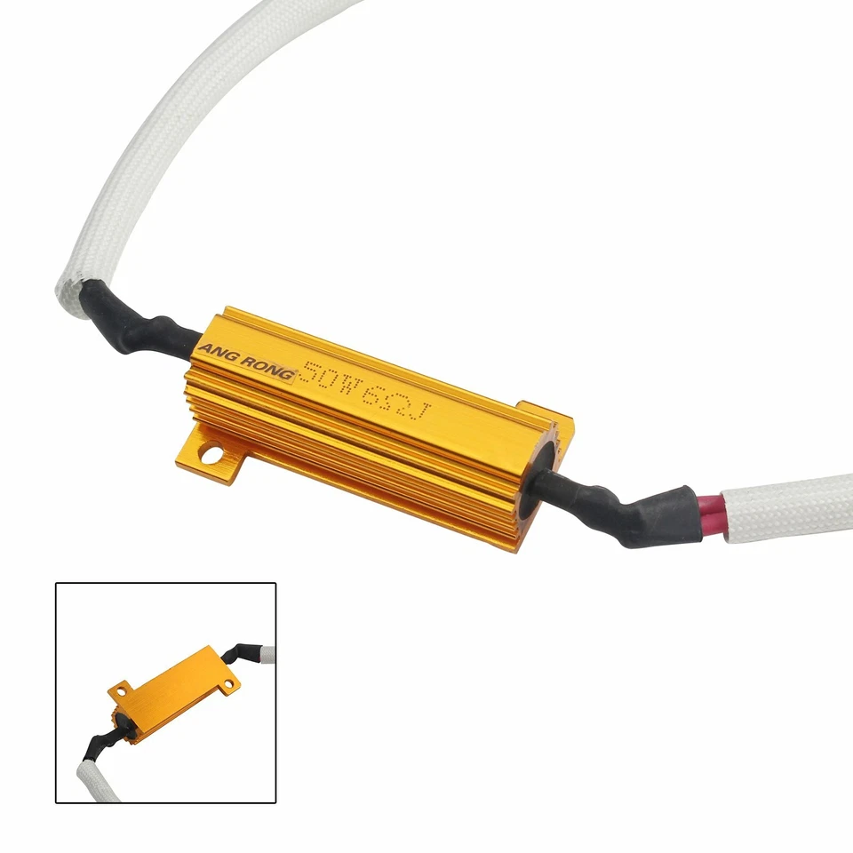 2x H11 H8 Load Resistors Wirin - огляд і ціна Running Headlamp Led
