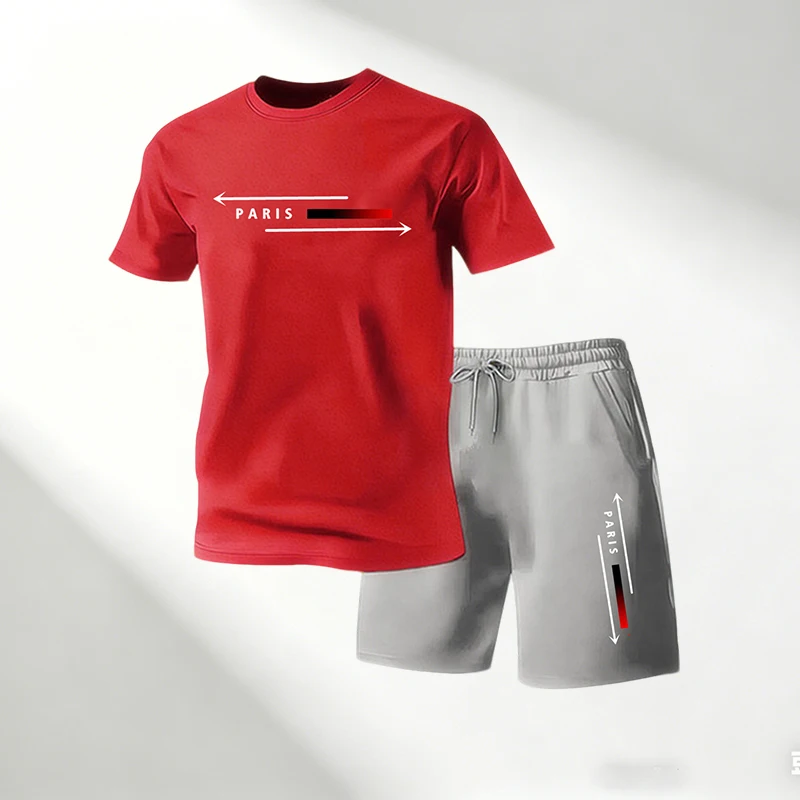 Men Short-sleeved T-shirts Sho - огляд і ціна Running Gear Quick Dry