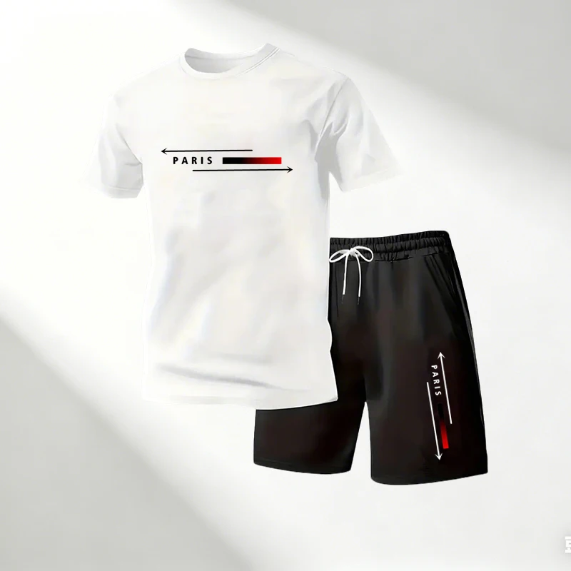 Men Short-sleeved T-shirts Sho - огляд і ціна Running Gear Quick Dry