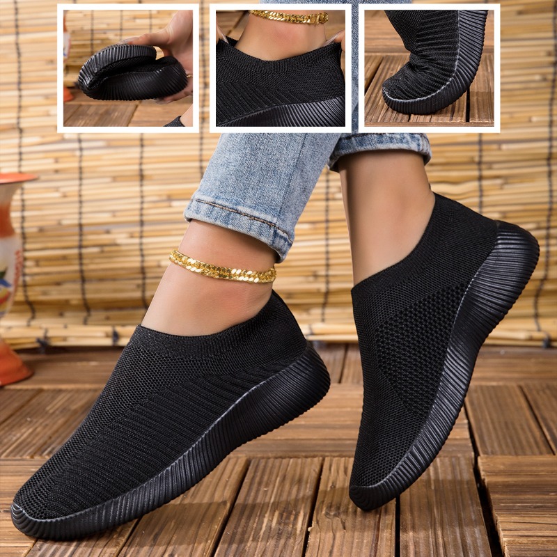 Women's Sneakers Breathable Kn - огляд і ціна Running Gear Shoes