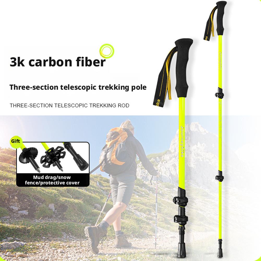 Ultralight Foldable 3-sections - огляд і ціна Trekking Pole Carbon