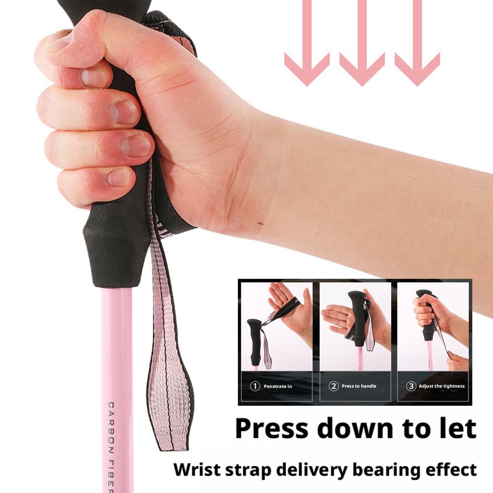 Ultralight Foldable 3-sections - огляд і ціна Trekking Pole Carbon