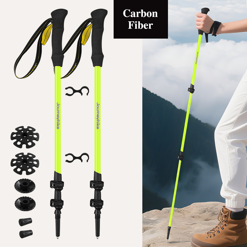 Fluorescent Green Carbon Fiber - огляд і ціна Trekking Pole Carbon