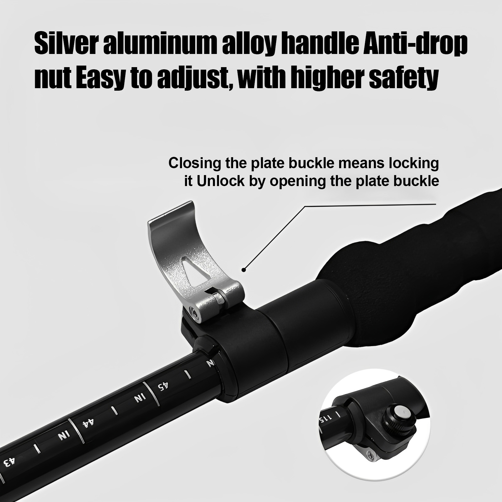 5-Section Foldable Trekking Po - огляд і ціна Trekking Pole Carbon