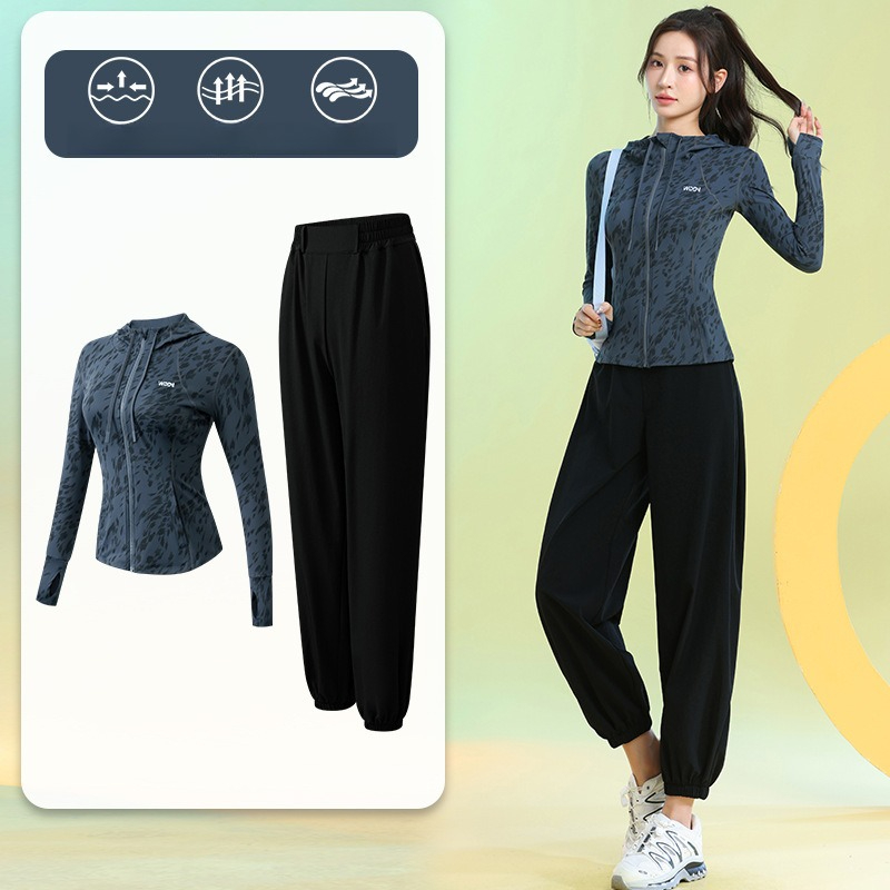 Women's Running Suits Long Sle - огляд і ціна Running Gear Quick Dry