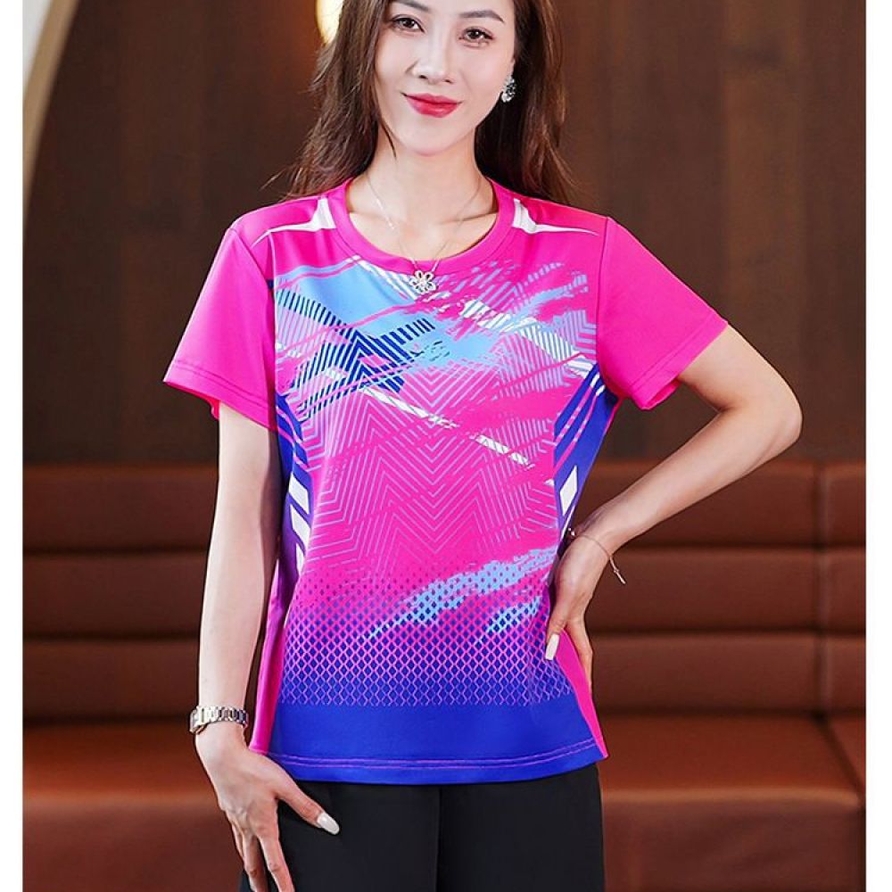 Summer Sports Top Womens Tee Q - огляд і ціна Running Gear Quick Dry